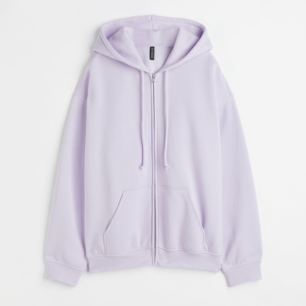 Purple Oversized Hoodie
